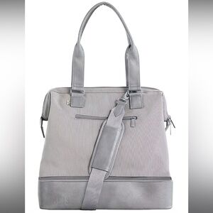 Beis The Convertible Mini Weekender in Grey